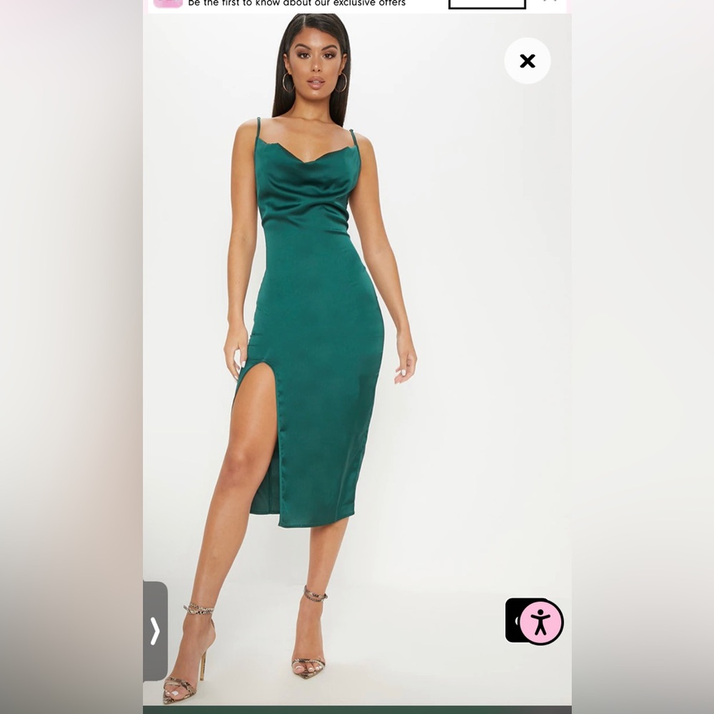 Emerald Green Dress